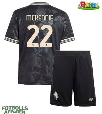 Juventus Weston McKennie #22 Tredjeställ Barn 2025-26 Kortärmad (+ Korta byxor)
